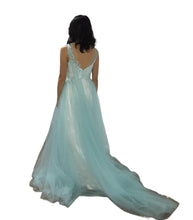 Load image into Gallery viewer, Beading Long Wedding / Pageant /Prom Dress