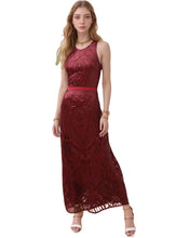 Load image into Gallery viewer, Sequin Long Evening Dress