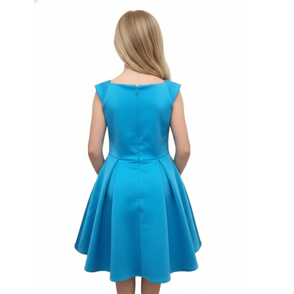 Pageant Interview Dress with Crinoline for girl