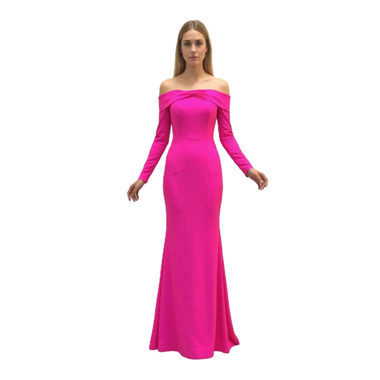 Off-Shoulder Sexy Long Sleeves Long Prom Dress
