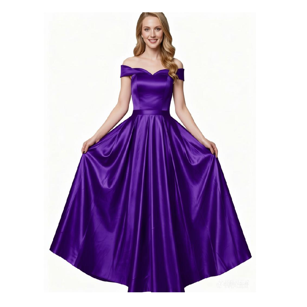 The Off-the-Shoulder Gala Gown