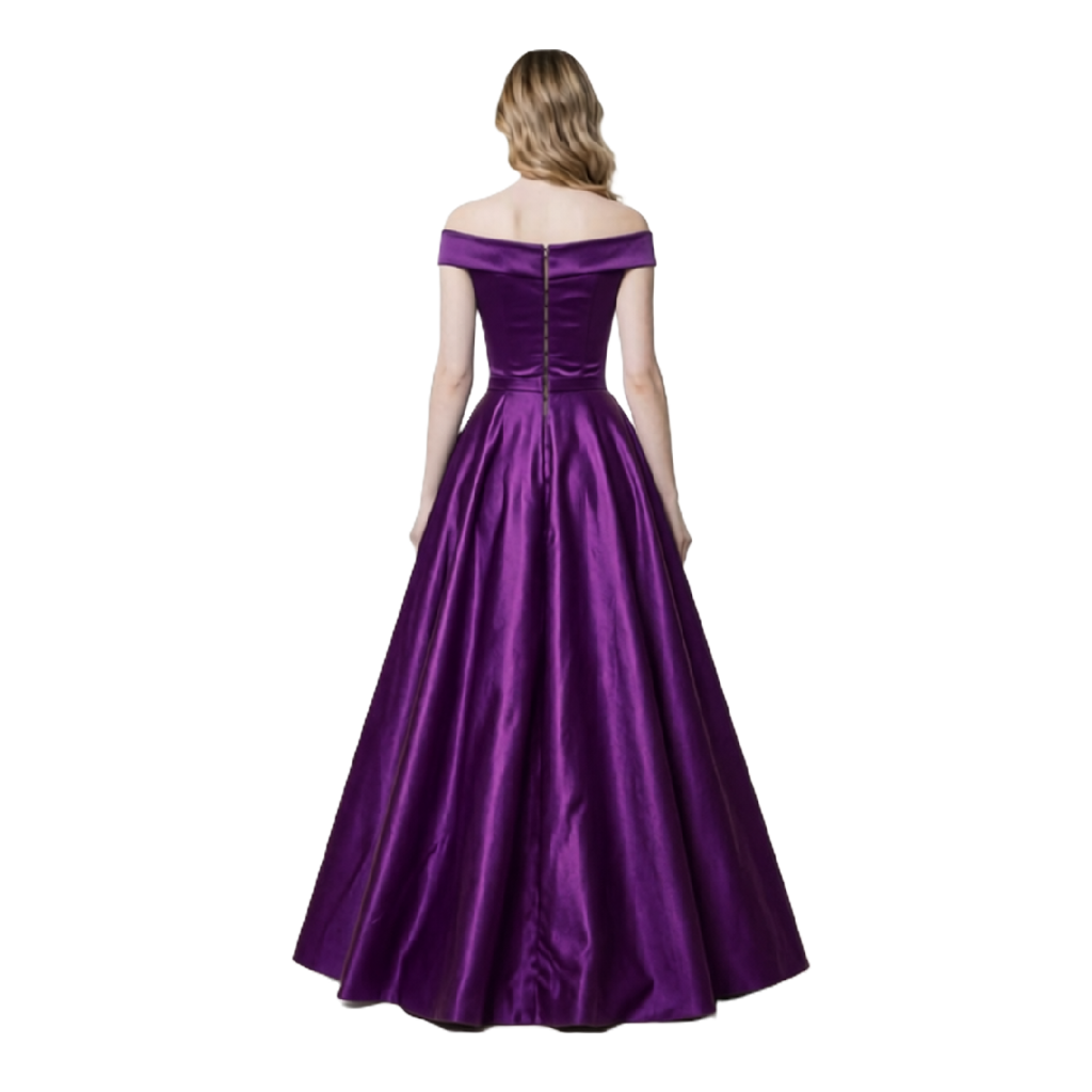 The Off-the-Shoulder Gala Gown
