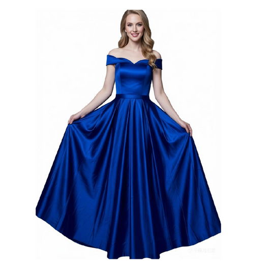 The Off-the-Shoulder Gala Gown