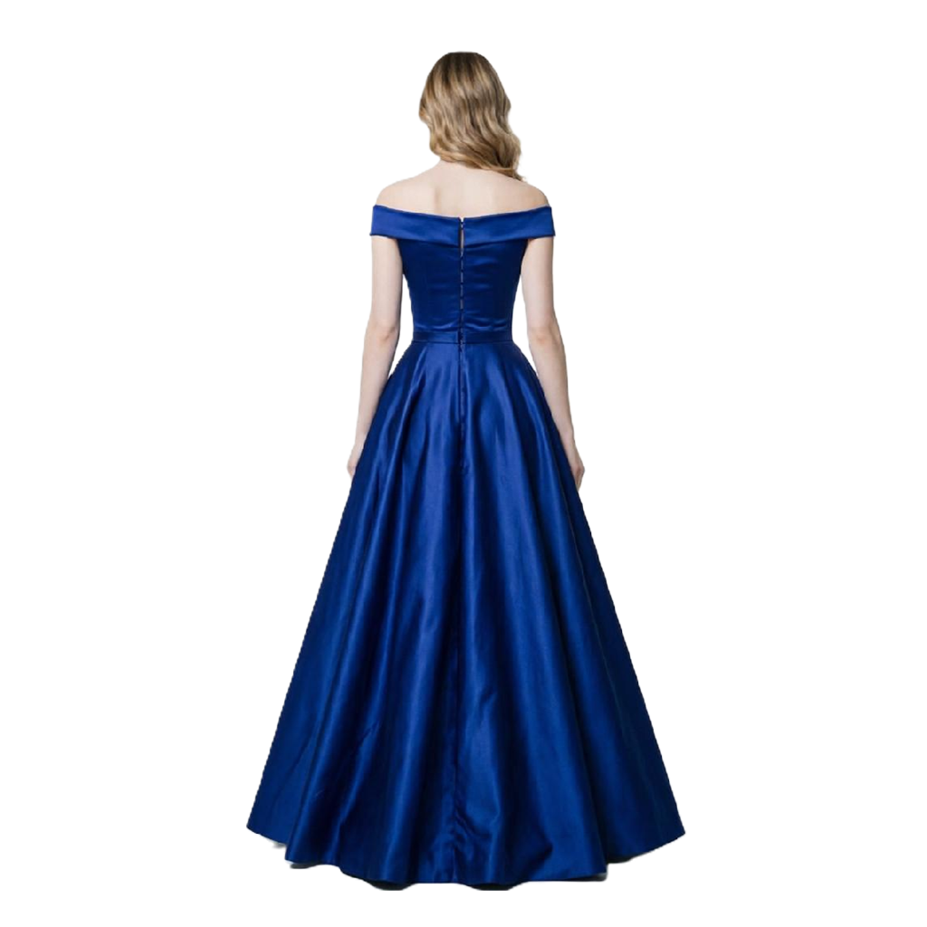 The Off-the-Shoulder Gala Gown