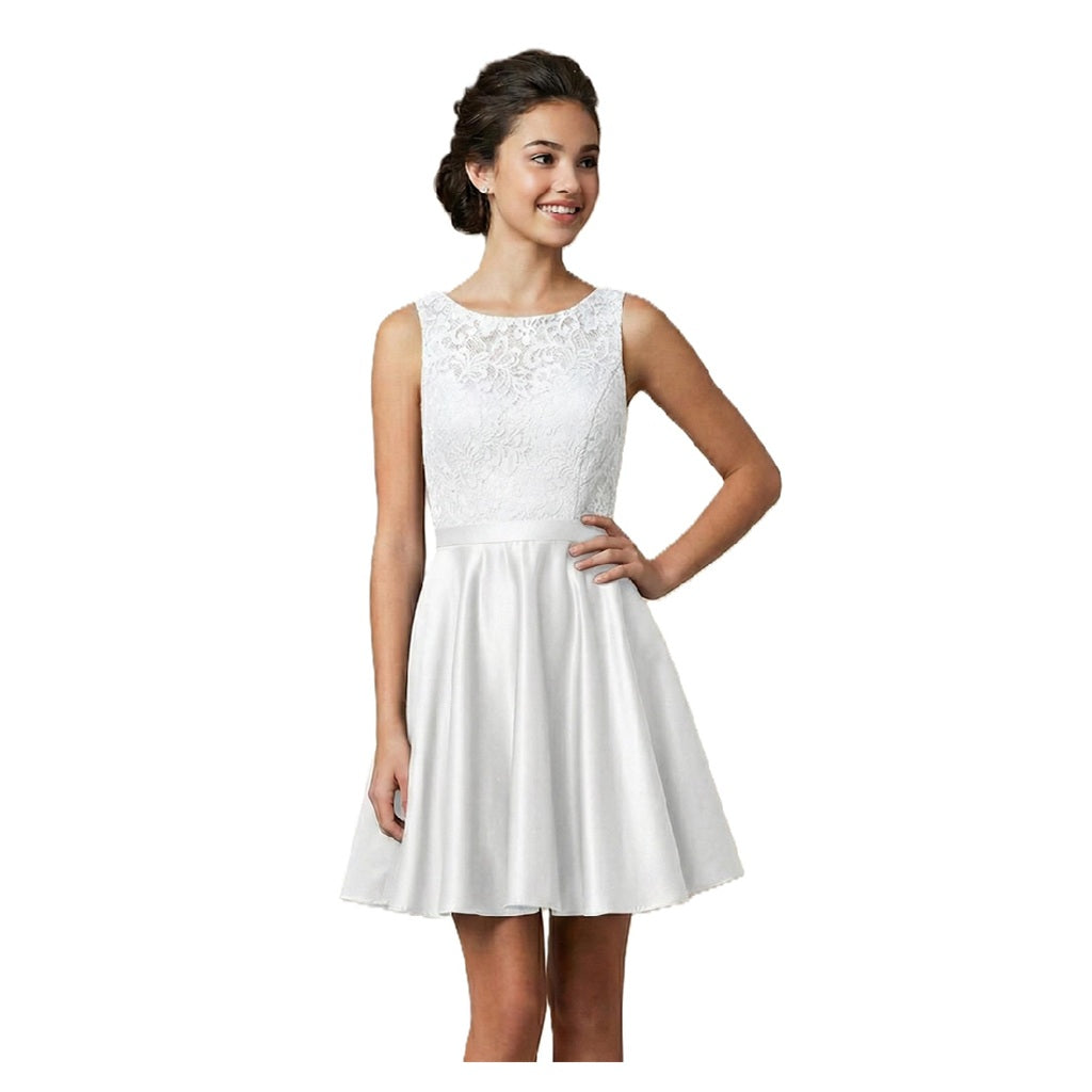 Lace Top Cocktail / Homecoming Dress
